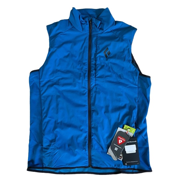 NWTs Black Diamond First Light Hybrid Vest Men's Kingfisher Blue XL